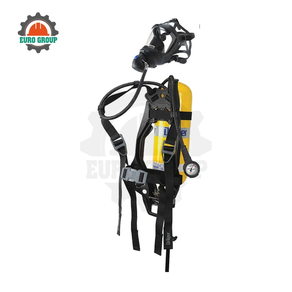 Bình Khí Thở Khép Kín Dräger SCBA PAS Lite Chống Khói Độc, Chống Cháy Và Chống Hóa Chất