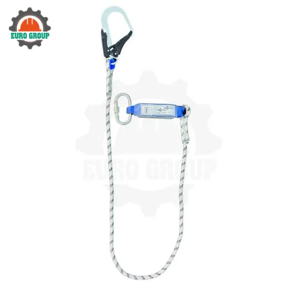 T9 - Dây thừng 1 móc thép giảm xóc xanh 2000kg