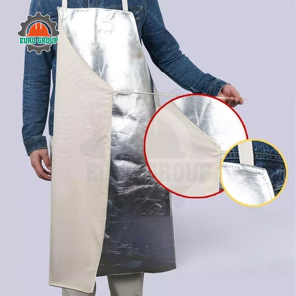 Tạp Dề Tráng Nhôm Chịu Nhiệt 500–1000°C