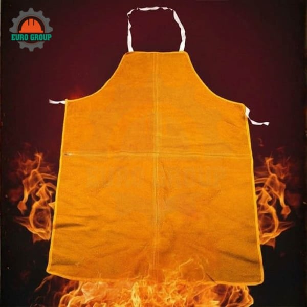 Tạp Dề Da Hàn Chống Nhiệt Chống Tia Lửa Bảo Vệ Cơ Thể