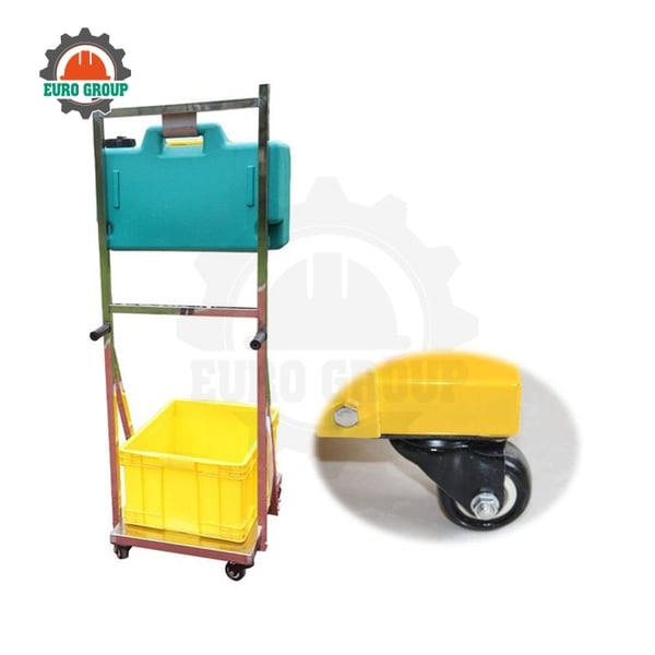 Thiết Bị Rửa Mắt Khẩn Cấp 30L Inox 304 Xe Đẩy Di Động