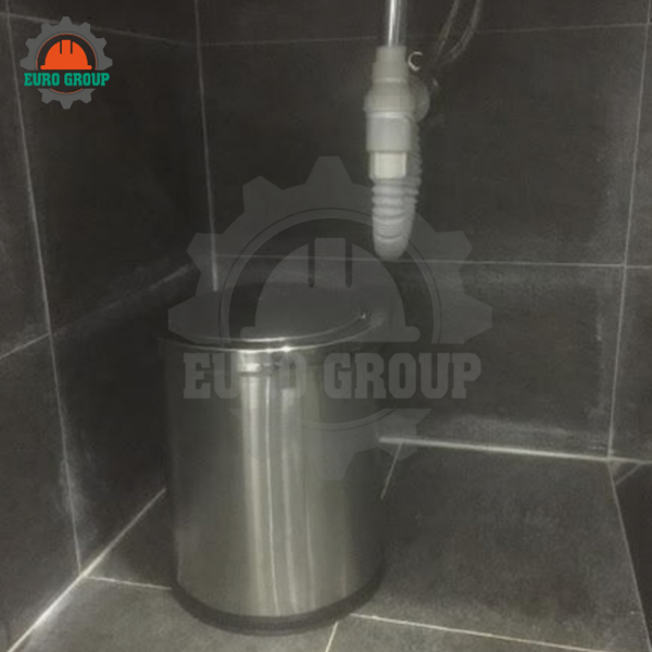 Thùng Rác Inox Bập Bênh Phi 250 x H305mm