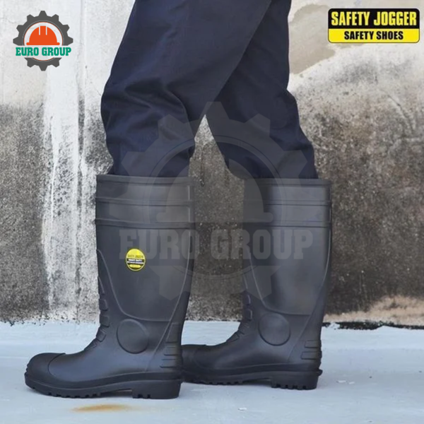 Ủng bảo hộ Jogger Hercules S5 Mũi Thép, Chống Đinh, Chống Hóa Chất Và Chống Trượt