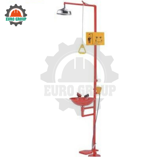 Vòi Sen Tắm Kết Hợp Rửa Mắt Khẩn Cấp WJH0858 Inox 304