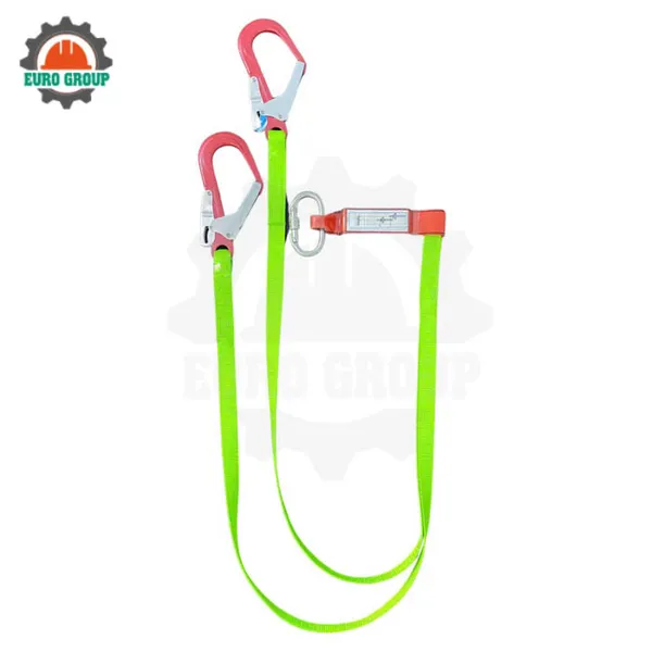 X9 - Dây bẹ 1 móc thép giảm xóc đỏ 1300kg