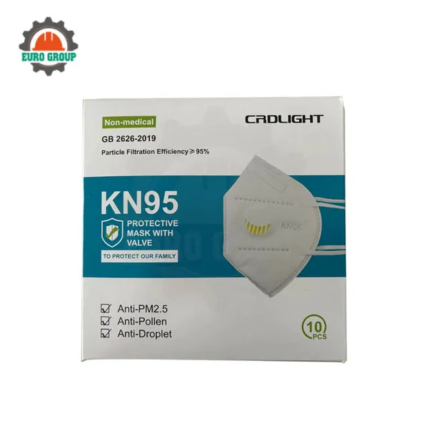 Khẩu trang CRDLIGHT YY-KN95 có van thở