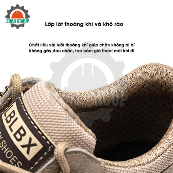 Giày Bảo Hộ Zboot Z102 Cao Cấp, Da Bò Chống Cháy, Mũi Thép, Chống Đinh