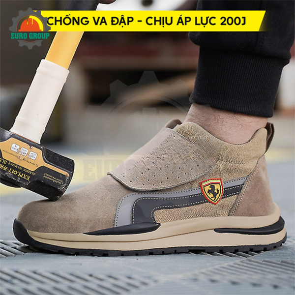 Giày Bảo Hộ ZBOOT Z103 Thể Thao, Mũi Thép, Lót Kevlar Chống Đâm Xuyên