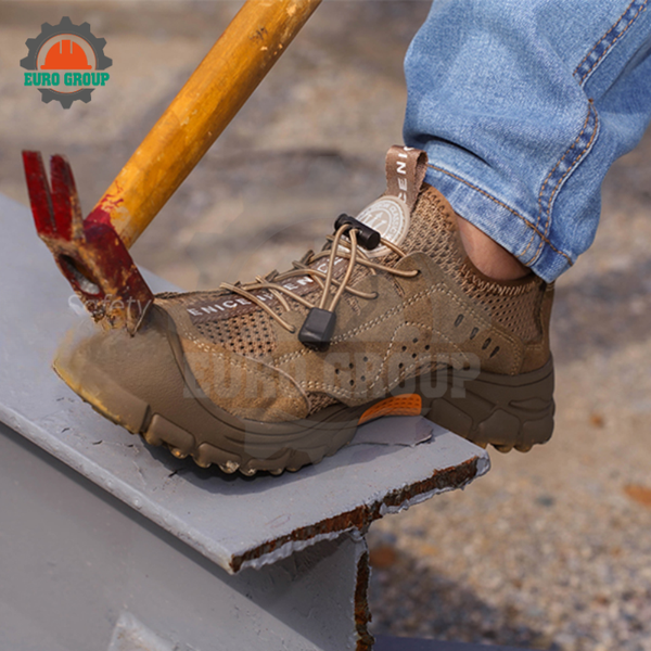Giày Bảo Hộ ZBOOT Z107 Siêu Nhẹ, Thoáng Khí, Mũi Thép, Lót Kevlar