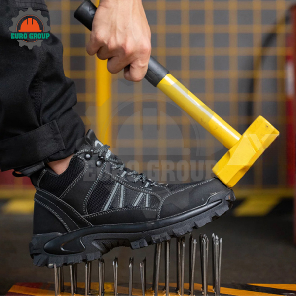 Giày Bảo Hộ ZBOOT Z112 Cao Cổ, Mũi Thép, Lót Kevlar