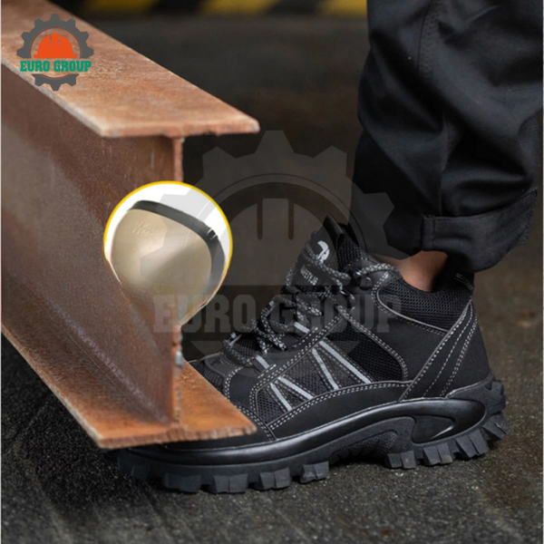 Giày Bảo Hộ ZBOOT Z112 Cao Cổ, Mũi Thép, Lót Kevlar