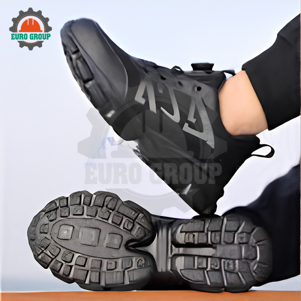 Giày Bảo Hộ ZBOOT Z125 Núm Vặn, Mũi Thép, Lót Kevlar Chống Đinh