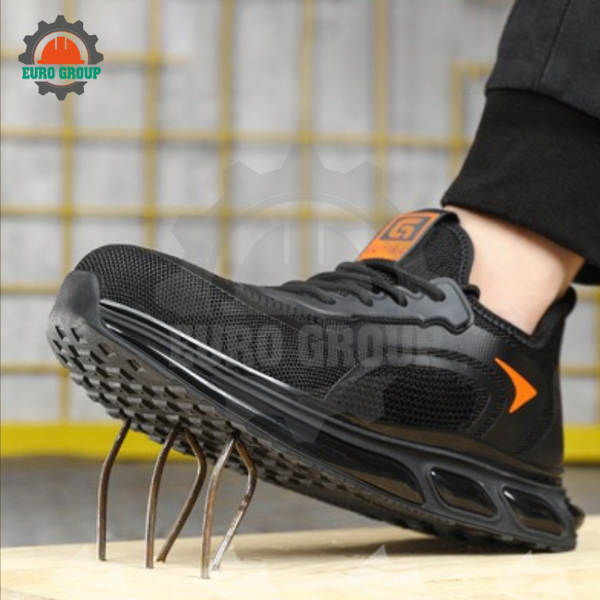 Giày Bảo Hộ ZBOOT Z125 Núm Vặn, Mũi Thép, Lót Kevlar Chống Đinh