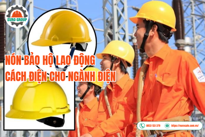 Nón bảo hộ lao động cách điện cho ngành điện