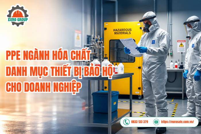 PPE Ngành Hóa Chất: Danh Mục Thiết Bị Bảo Hộ Cho Doanh Nghiệp