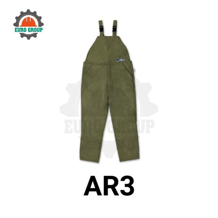 Quần Yếm Chống Hồ Quang Điện Blue Eagle AR3 CAT 4 ATPV 40 cal/cm²