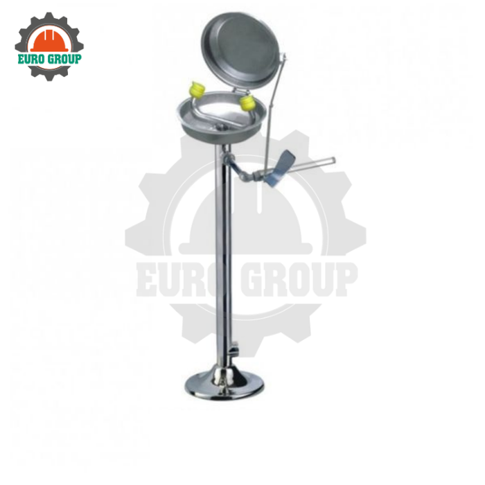Bồn Rửa Mắt Inox 304 WJH0959B Có Nắp Đậy Và Đạp Chân