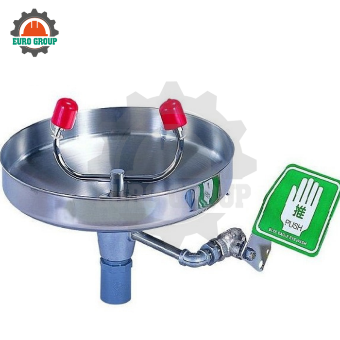 Bồn Rửa Mắt Khẩn Cấp EW402 Inox SUS304 Chống Hóa Chất