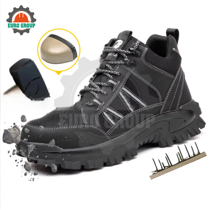 Giày Bảo Hộ ZBOOT Z112 Cao Cổ, Mũi Thép, Lót Kevlar Giày Bảo Hộ ZBOOT Z112 Cao Cổ, Mũi Thép, Lót Kevlar