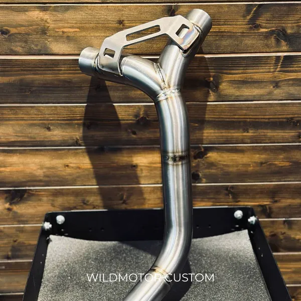 Ducati Scrambler Custom Titanium Exhaust Header – Bend Style full set