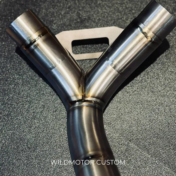 Ducati Scrambler Custom Titanium Exhaust Header – Bend Style full set