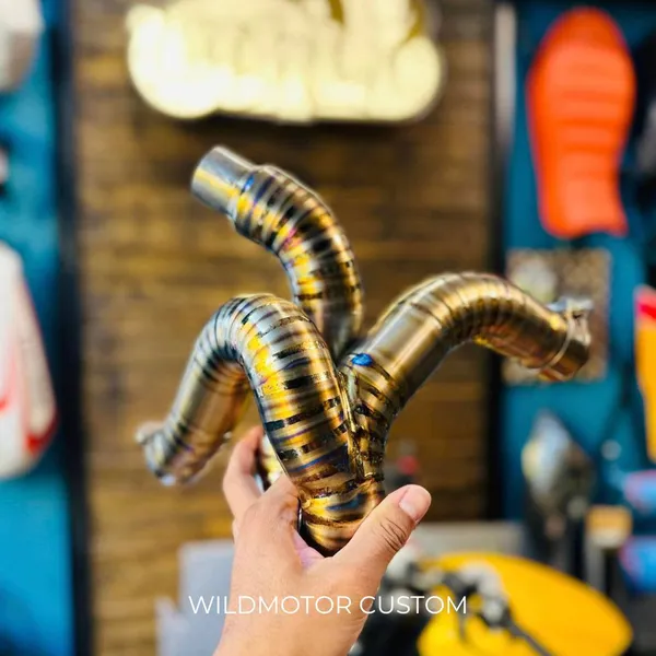 Titanium Decat Pipe for Ducati Monster 937