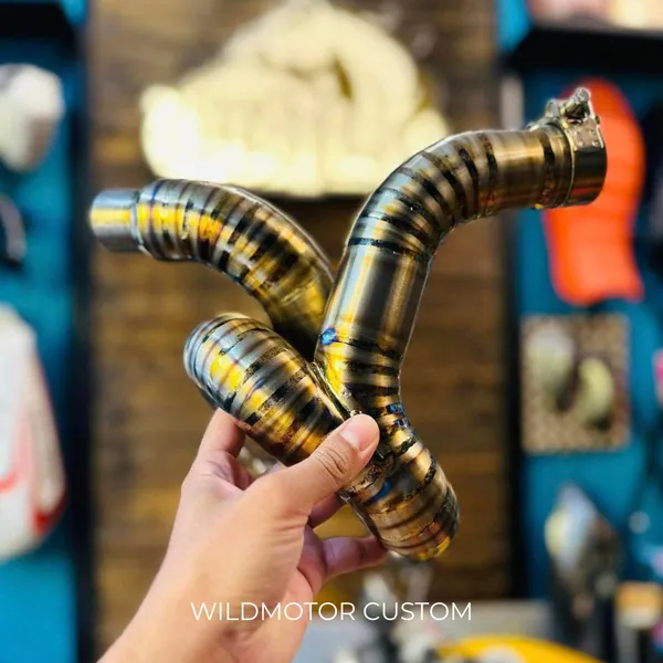 Titanium Decat Pipe for Ducati Monster 937