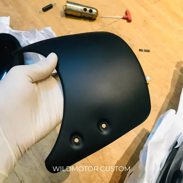 Short Aluminum Windshield