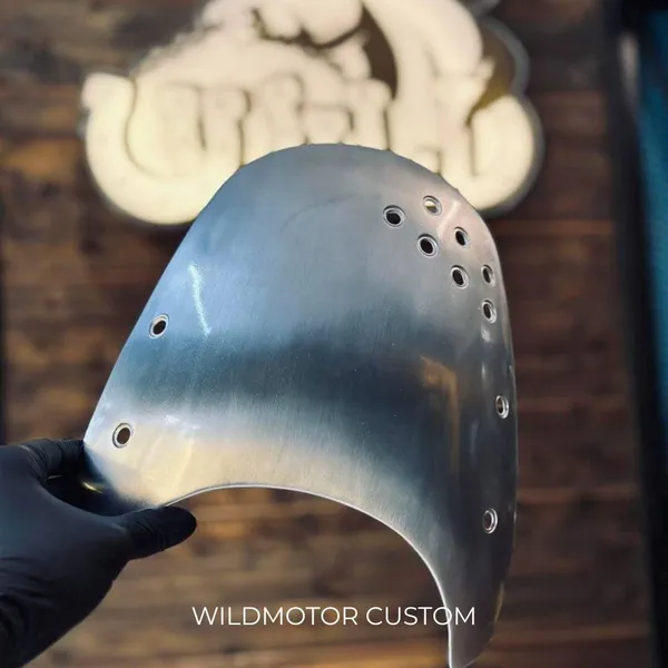 Ducati Scrambler High Aluminum Windshield 3