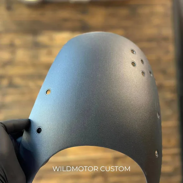 Ducati Scrambler High Aluminum Windshield 4