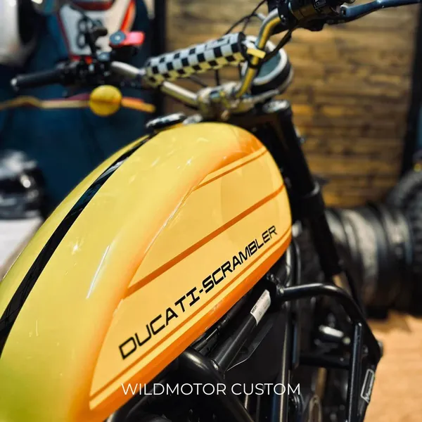 Ducati Scrambler Custom Tank 1