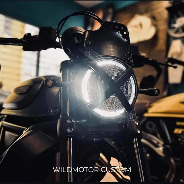 X-Style Headlight Cover for Ducati Scrambler