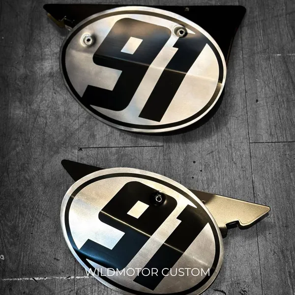 Ducati Scrambler Dual-Side Number Plate Side Cover Kit