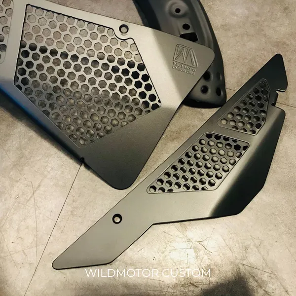 Ducati Scrambler Side Cover Kit – WMC CNC Billet Aluminum