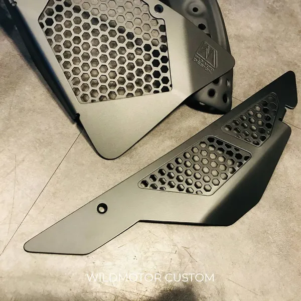 Ducati Scrambler Side Cover Kit – WMC CNC Billet Aluminum