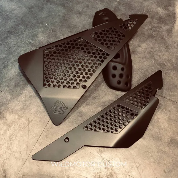 Ducati Scrambler Side Cover Kit – WMC CNC Billet Aluminum