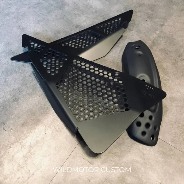Ducati Scrambler Side Cover Kit – WMC CNC Billet Aluminum