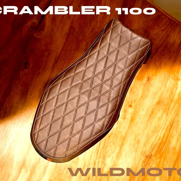 Custom Seat Cover for Ducati Scrambler