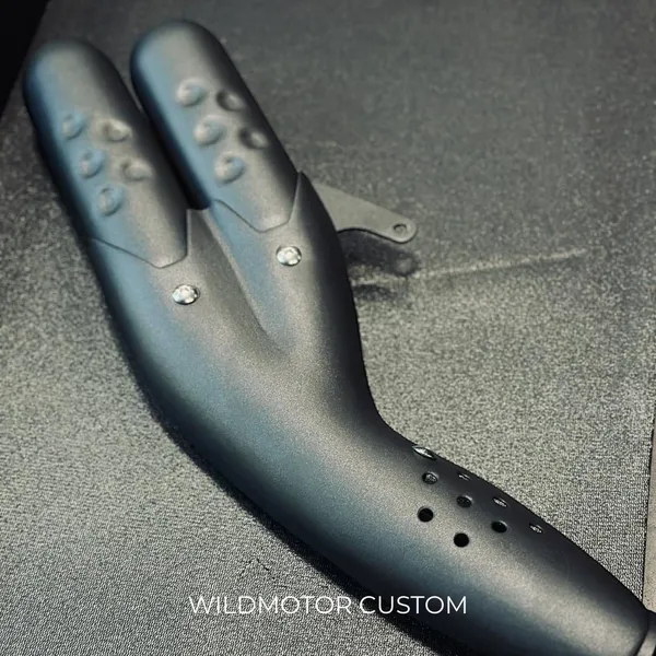 Custom Exhaust for Ducati Scrambler