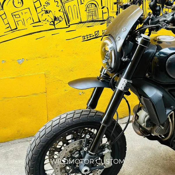 Ducati Scrambler Custom High-Mount Aluminum Fender – Enduro Style