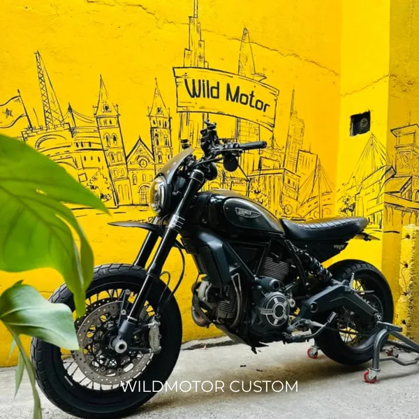 Ducati Scrambler Custom High-Mount Aluminum Fender – Enduro Style