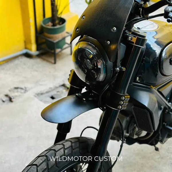 Ducati Scrambler Custom High-Mount Aluminum Fender – Enduro Style