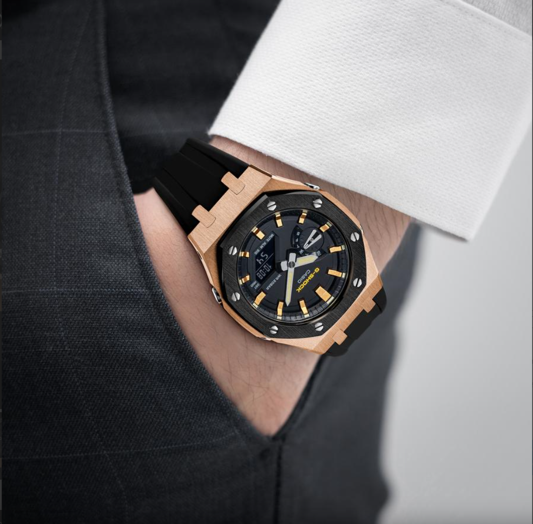 Đồng hồ G-Shock dây nhựa đen Đồng hồ G-Shock dây nhựa đen