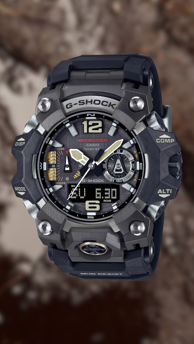 Đồng hồ G-Shock Mudmaster leo núi Đồng hồ G-Shock Mudmaster leo núi