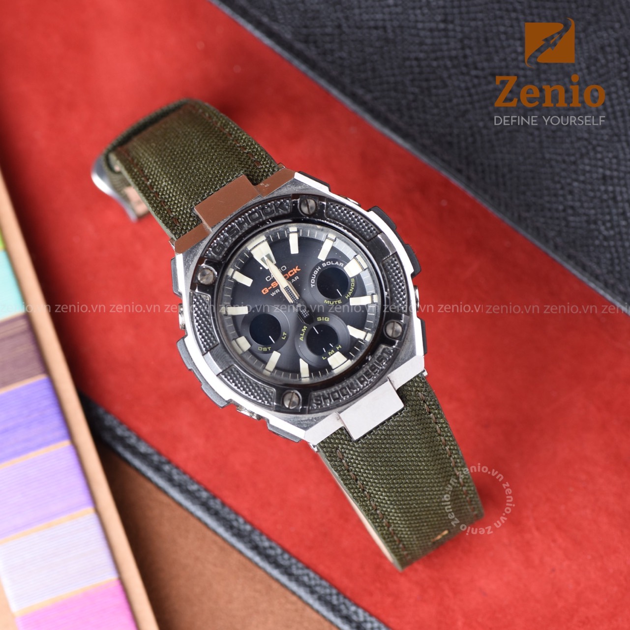 Đồng hồ G Shock dây da Đồng hồ G Shock dây da