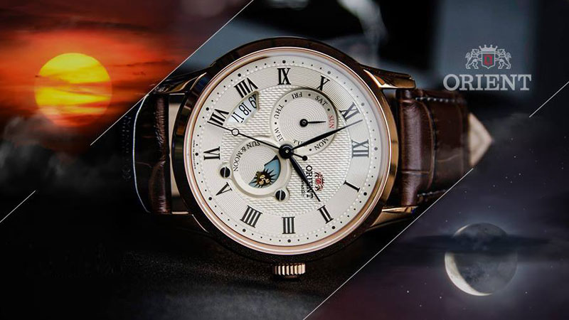 Đồng hồ Orient Sun & Moon nữ Đồng hồ Orient Sun & Moon nữ