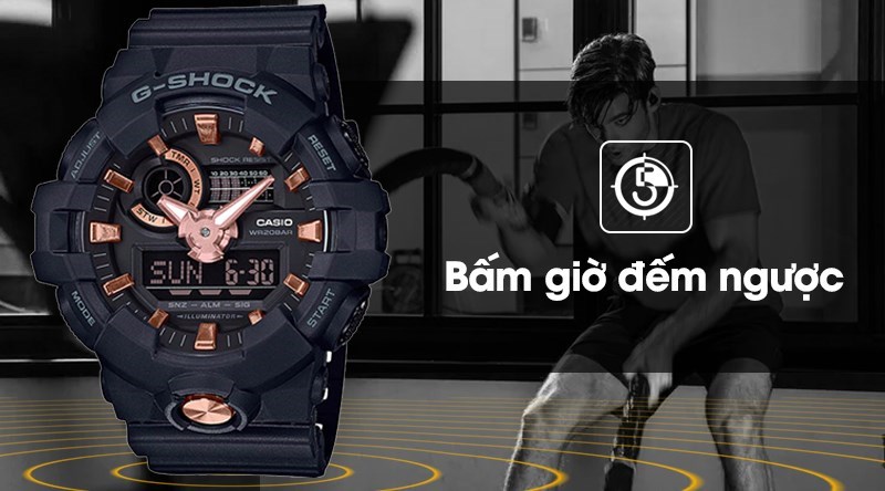 Đếm ngược đồng hồ G-Shock Đếm ngược đồng hồ G-Shock