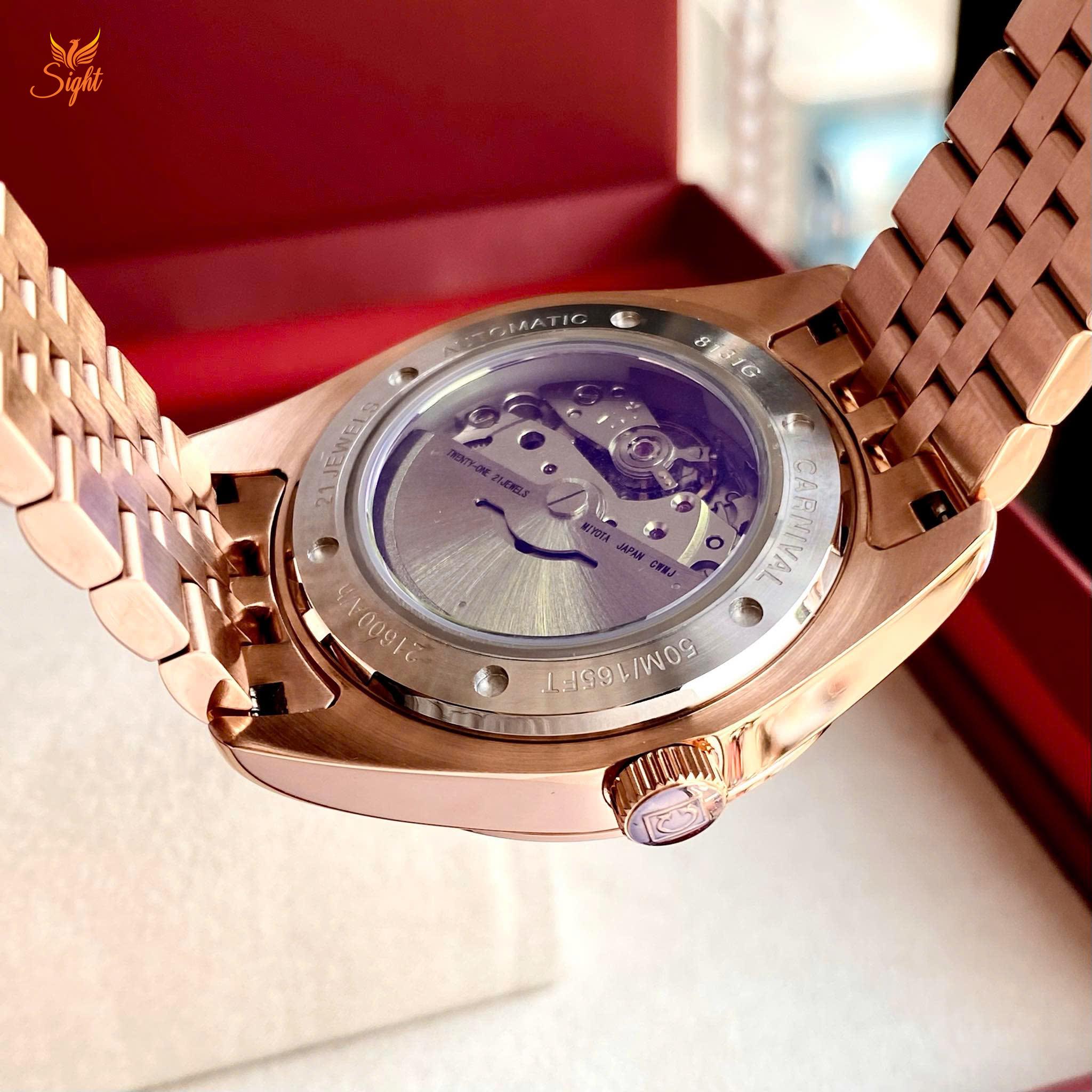 Đồng hồ Carnival nam lộ cơ Đồng hồ Carnival nam lộ cơ