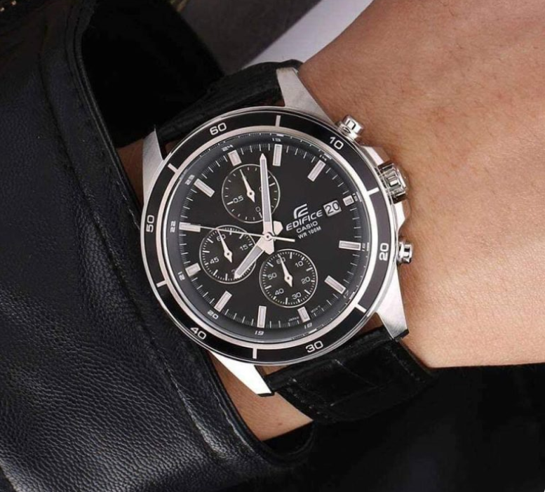 Đồng hồ Casio Edifice dây da Đồng hồ Casio Edifice dây da