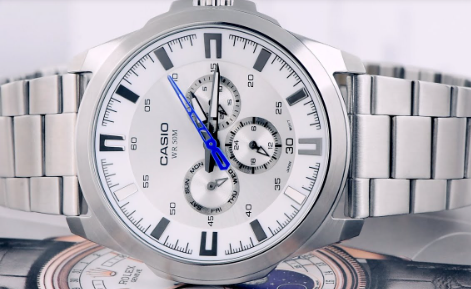 Đồng hồ Casio MTP nam dây kim loại Đồng hồ Casio MTP nam dây kim loại